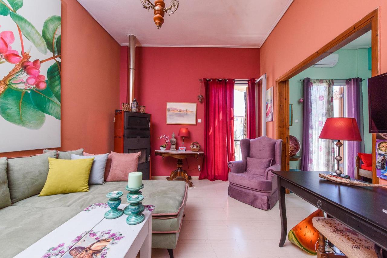 Aegina'S Flowers House Bagian luar foto