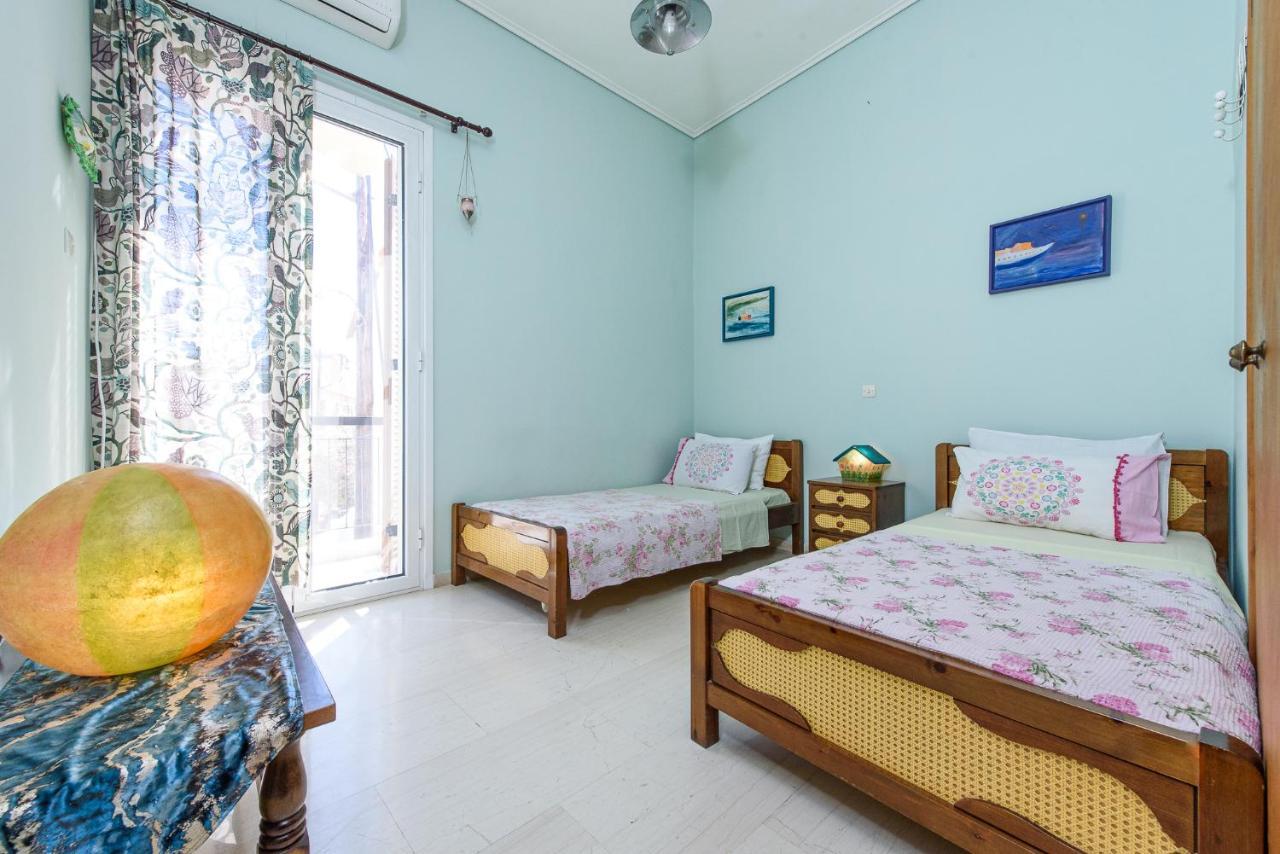 Aegina'S Flowers House Bagian luar foto